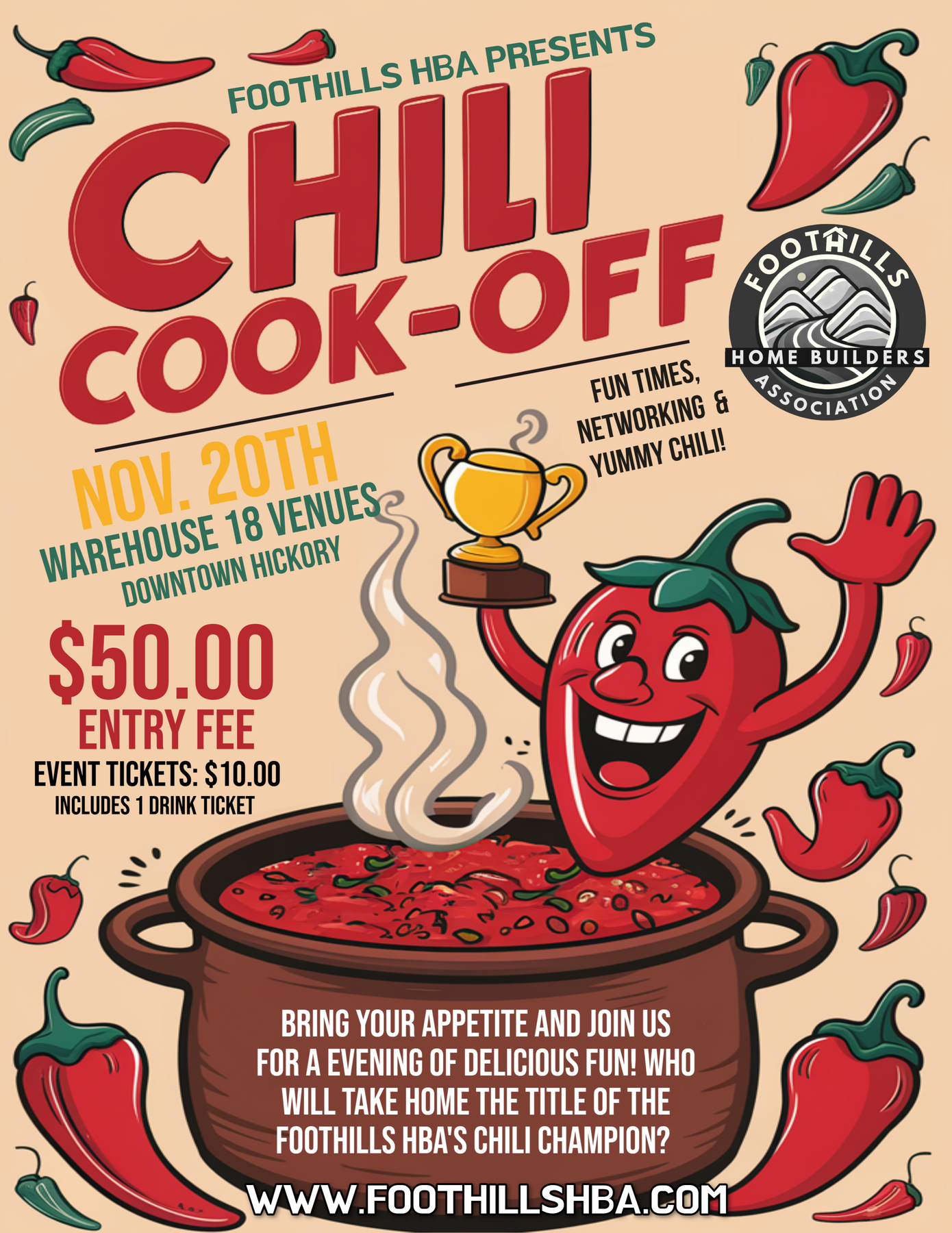 Chili Cook off Flyer